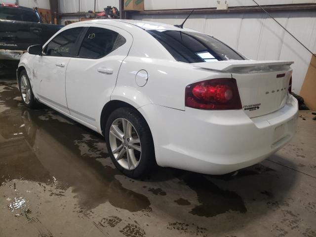 2012 DODGE AVENGER SX 1C3CDZCB9CN265885
