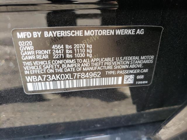 2020 BMW 228XI WBA73AK0XL7F84962