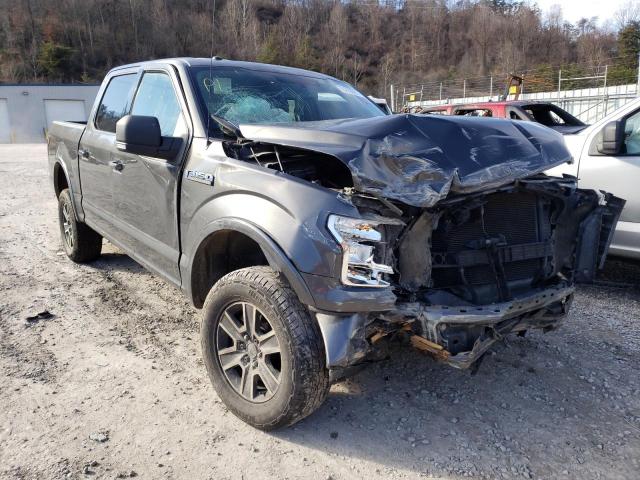 Salvage cars for sale from Copart Hurricane, WV: 2015 Ford F150 Super