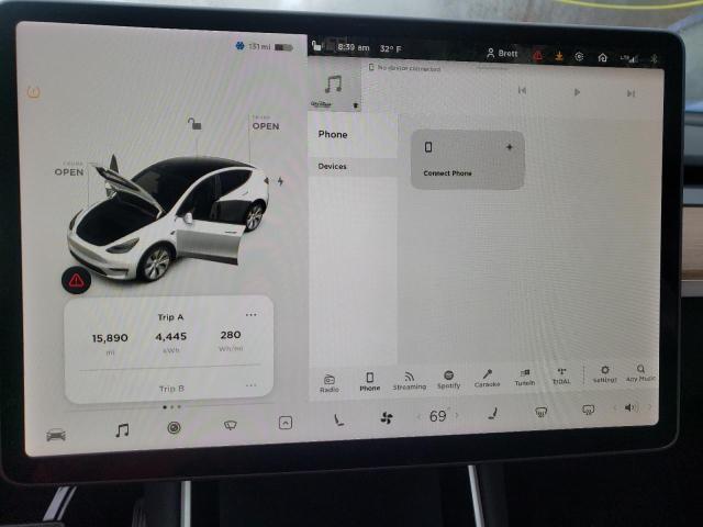2020 TESLA MODEL Y 5YJYGDEE1LF009645
