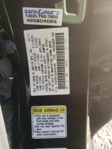 2012 ACURA TL 19UUA8F52CA006799