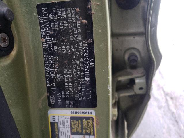 KNDJT2A50D7600189 KIA Soul