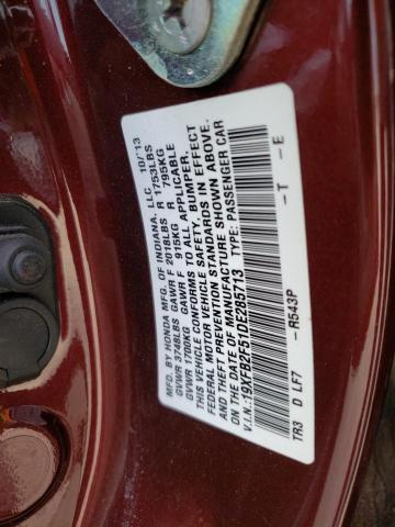 2013 HONDA CIVIC LX - 19XFB2F51DE285713