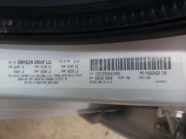 2010 CHRYSLER SEBRING LI 1C3CC5FB9AN219350