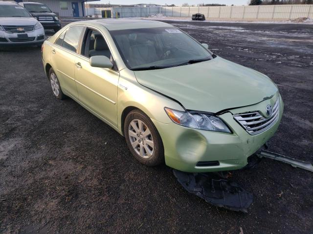 Salvage cars for sale from Copart Mcfarland, WI: 2007 Toyota Camry Hybrid