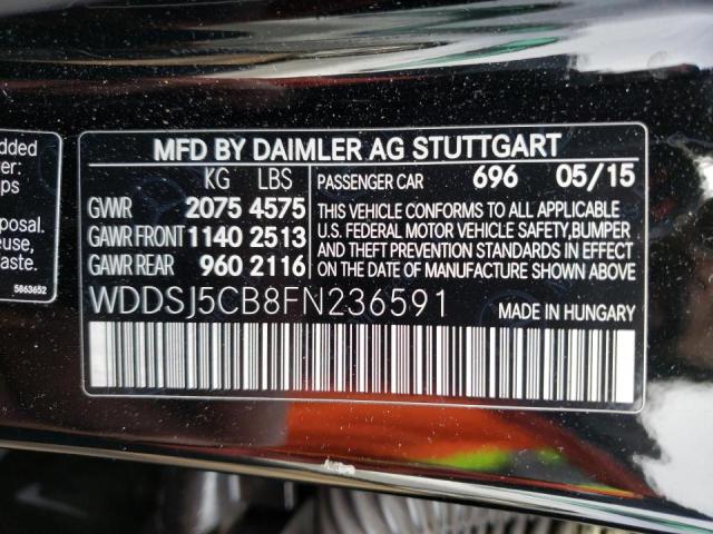 2015 MERCEDES-BENZ CLA 45 AMG WDDSJ5CB8FN236591