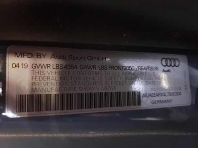 2020 AUDI R8 WUAEEAFX4L7900304