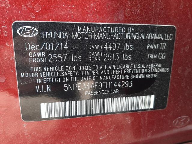 5NPE34AF9FH144293 Hyundai Sonata Spo 2015. Фото: 9
