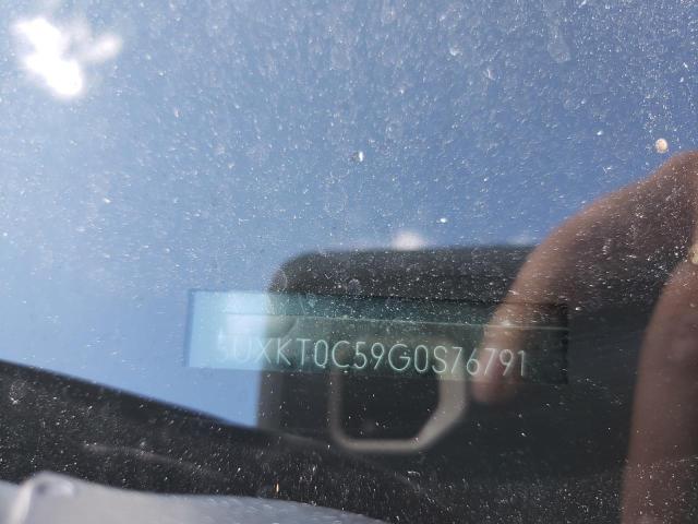 2016 BMW X5 XDR40E 5UXKT0C59G0S76791