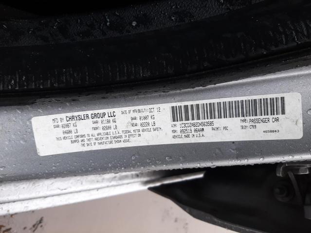 2013 DODGE AVENGER SE 1C3CDZAB2DN563585