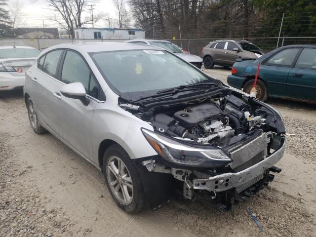 Salvage cars for sale from Copart Northfield, OH: 2018 Chevrolet Cruze LT