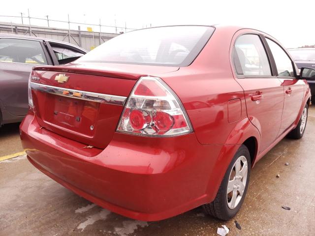 2010 CHEVROLET AVEO LS KL1TD5DE5AB086889