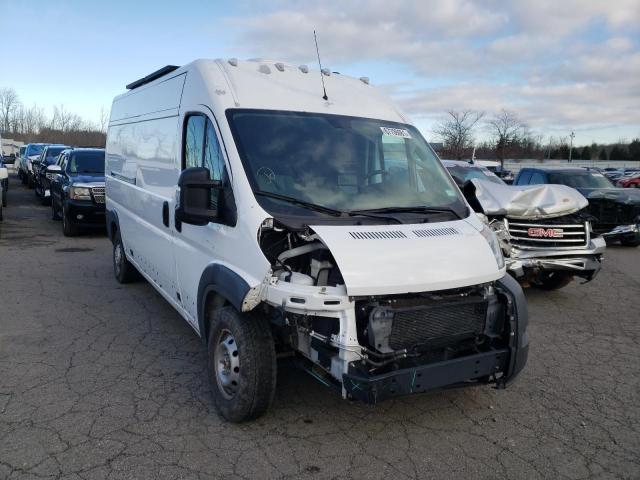 Salvage cars for sale from Copart Angola, NY: 2018 Dodge RAM Promaster