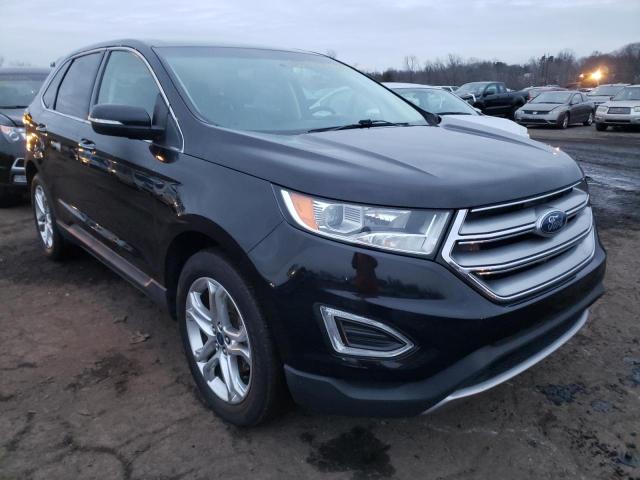 Salvage cars for sale from Copart New Britain, CT: 2017 Ford Edge Titanium
