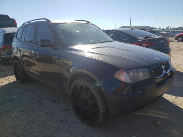 Salvage cars for sale from Copart Riverview, FL: 2004 BMW X3 3.0I
