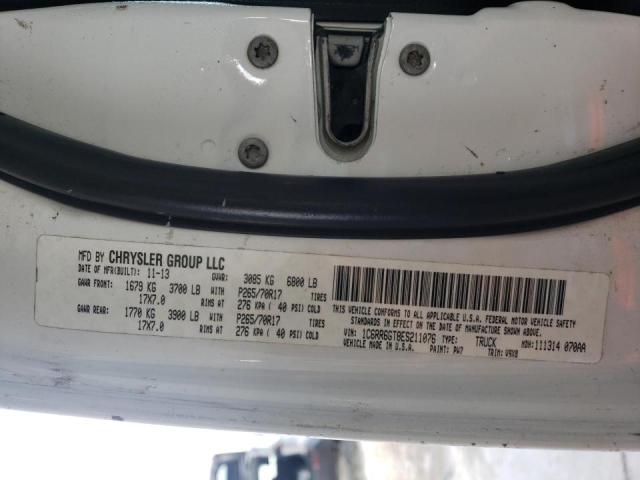 2014 DODGE RAM 1C6RR6GT8ES211076