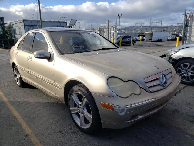 Salvage cars for sale from Copart Wilmington, CA: 2001 Mercedes-Benz C 240