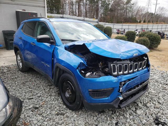 Salvage cars for sale from Copart Mebane, NC: 2018 Jeep Compass SP