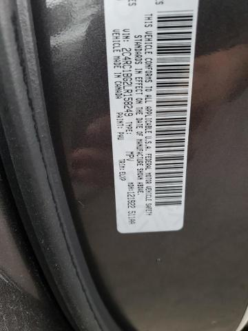 2C4RC1BG2LR158249 Chrysler Pacifica T 2020. Фото: 9