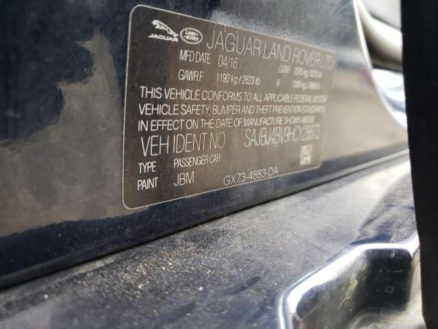 2017 JAGUAR XF PREMIUM SAJBJ4BV9HCY28873