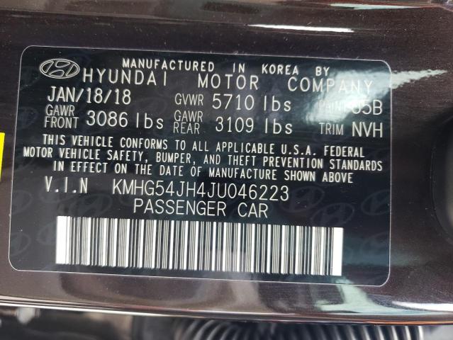 2018 GENESIS G90 ULTIMA KMHG54JH4JU046223