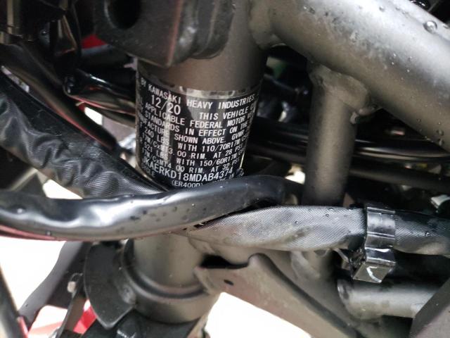 2021 KAWASAKI ER400 D JKAERKD18MDAB4374