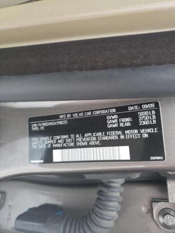 2010 VOLVO S80 T6 YV1992AH5A1118225