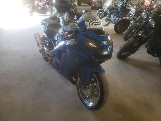 Salvage motorcycles for sale at Hampton, VA auction: 2008 Kawasaki ZX600 J1