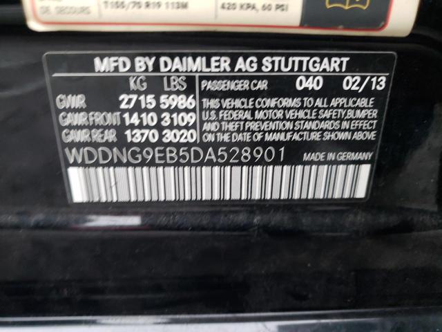 VIN WDDNG9EB5DA528901 2013 Mercedes-Benz S-Class, 5... no.10