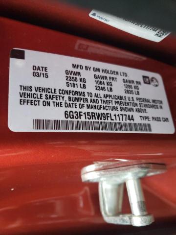 2015 CHEVROLET SS 6G3F15RW9FL117744
