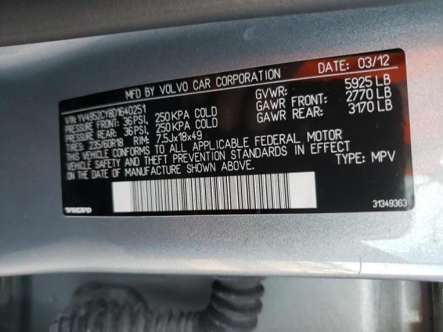 2013 VOLVO XC90 3.2 YV4952CY8D1640251