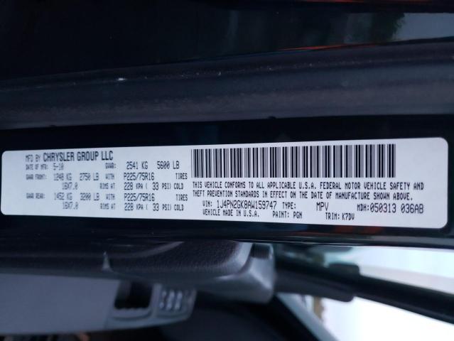 2010 JEEP LIBERTY SP 1J4PN2GK8AW159747