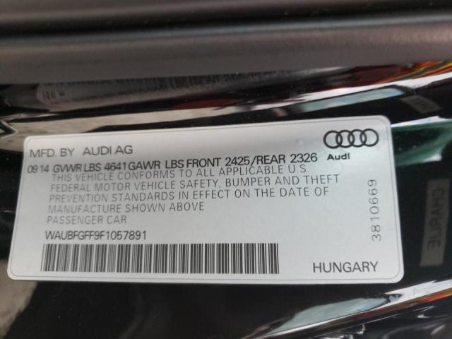 2015 AUDI A3 WAUBFGFF9F1057891