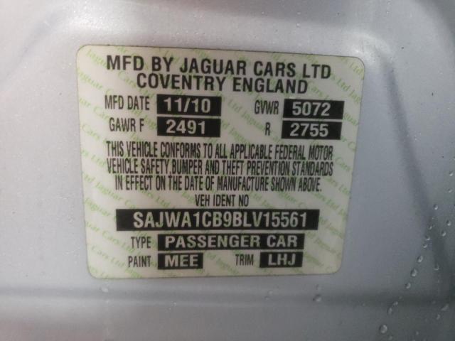 2011 JAGUAR XJ SAJWA1CB9BLV15561