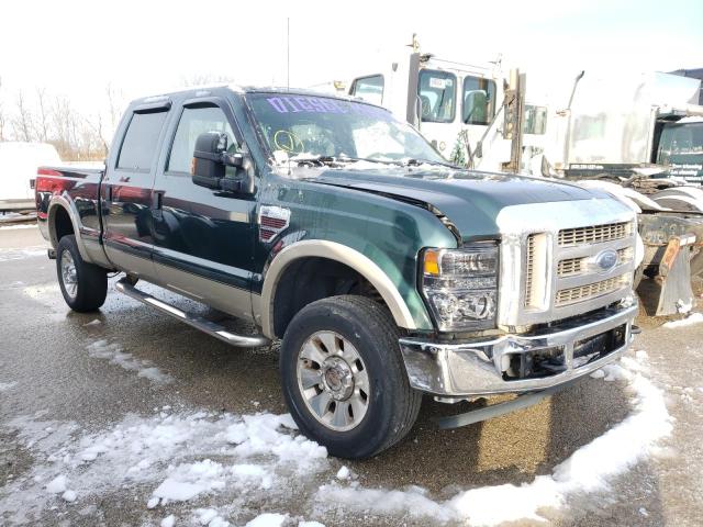 Salvage trucks for sale at Elgin, IL auction: 2008 Ford F350 SRW S