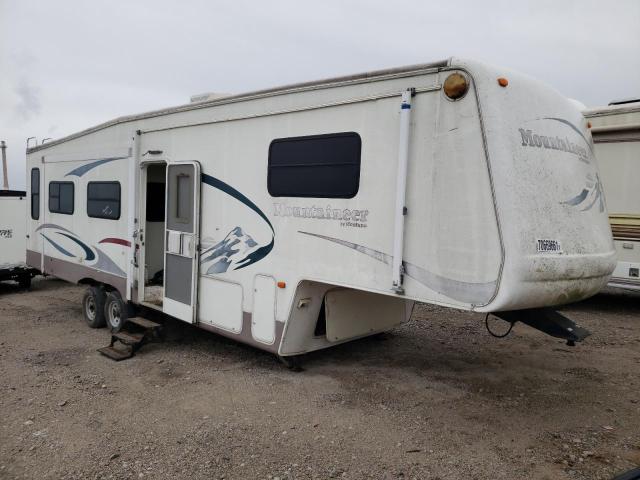 Keystone Travel Trailer salvage cars for sale: 2004 Keystone Travel Trailer