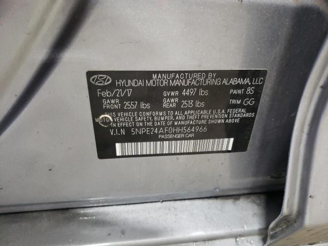 2017 HYUNDAI ACCENT GL 5NPE24AF0HH564966