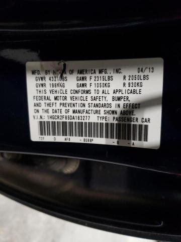 1HGCR2F85DA183277 Honda Accord Exl 2013. Фото: 9