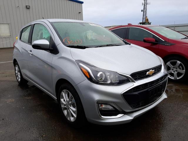 Salvage cars for sale from Copart Fresno, CA: 2021 Chevrolet Spark 1LT