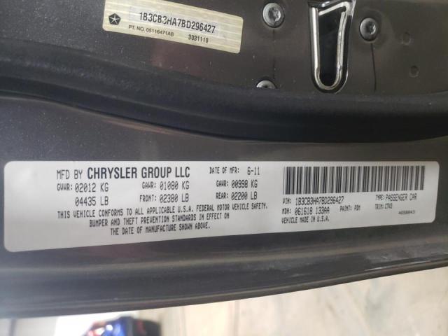 2011 DODGE CALIBER MA 1B3CB3HA7BD296427