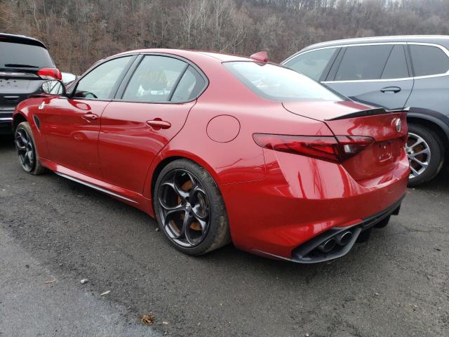 2019 ALFA ROMEO GIULIA QUA ZARFAMEV2K7607374