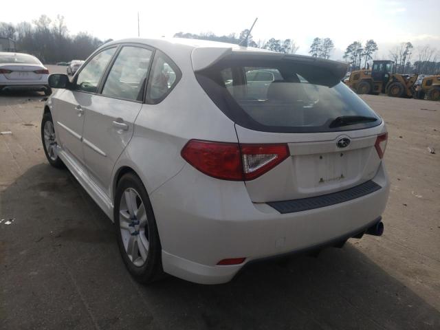2010 SUBARU IMPREZA WR JF1GH7G66AG820902
