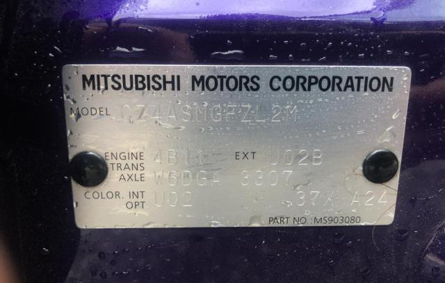 2010 MITSUBISHI LANCER EVO JA32W6FV8AU033964