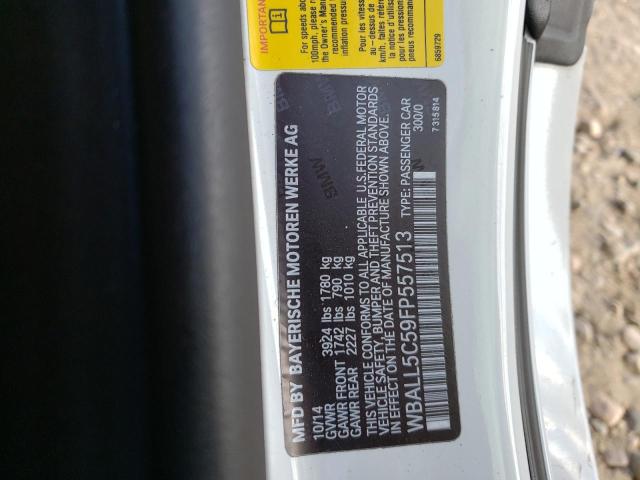 2015 BMW Z4 SDRIVE2 WBALL5C59FP557513