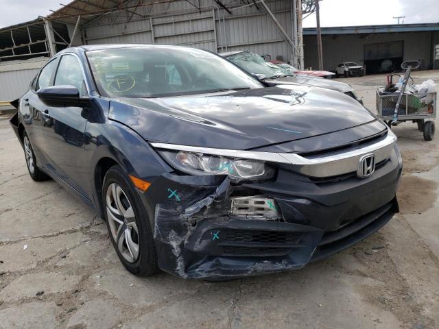 Salvage cars for sale from Copart Corpus Christi, TX: 2017 Honda Civic LX