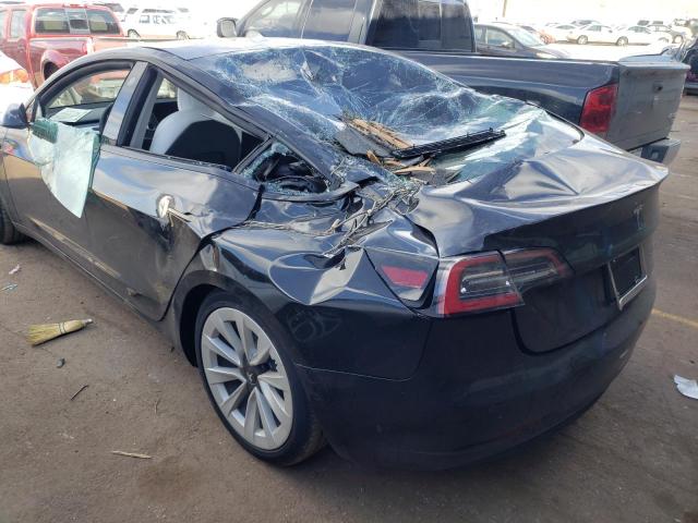 2022 TESLA 3 5YJ3E1EB8NF123357