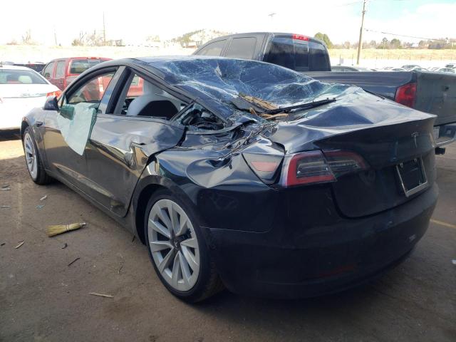 2022 TESLA 3 5YJ3E1EB8NF123357
