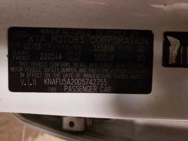 KNAFU5A20D5742755 Kia Forte Ex 2013. Фото: 9