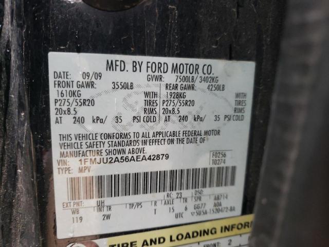 1FMJU2A56AEA42879 Ford Expedition 2010. Фото: 9