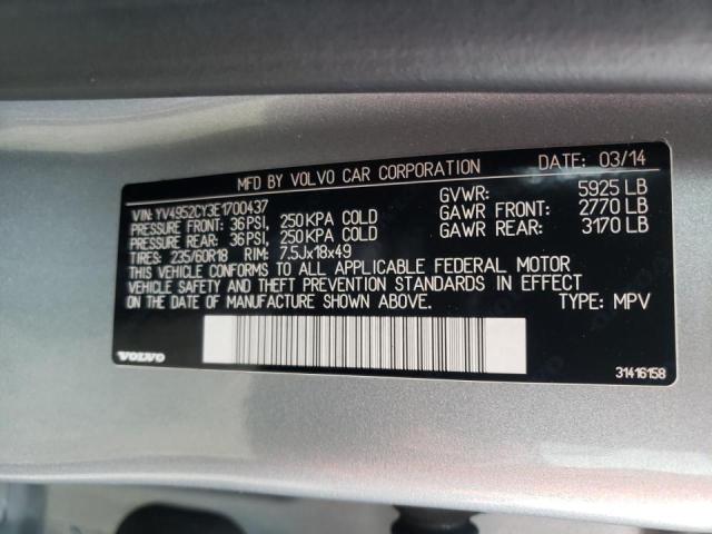 2014 VOLVO XC90 3.2 YV4952CY3E1700437